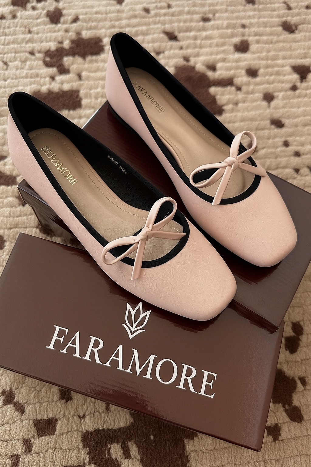 Eloise Flats in Blush Pink – Handmade Everyday Flats for Women | Wide-Foot Friendly with Strap & Bow